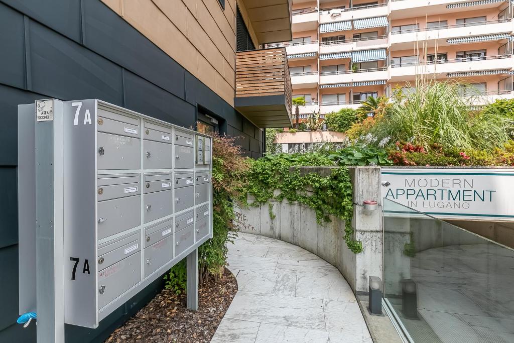 Viganello Modern Apartments - Resim 21