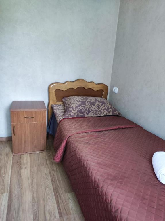 Letto o letti in una camera di Ushba House
