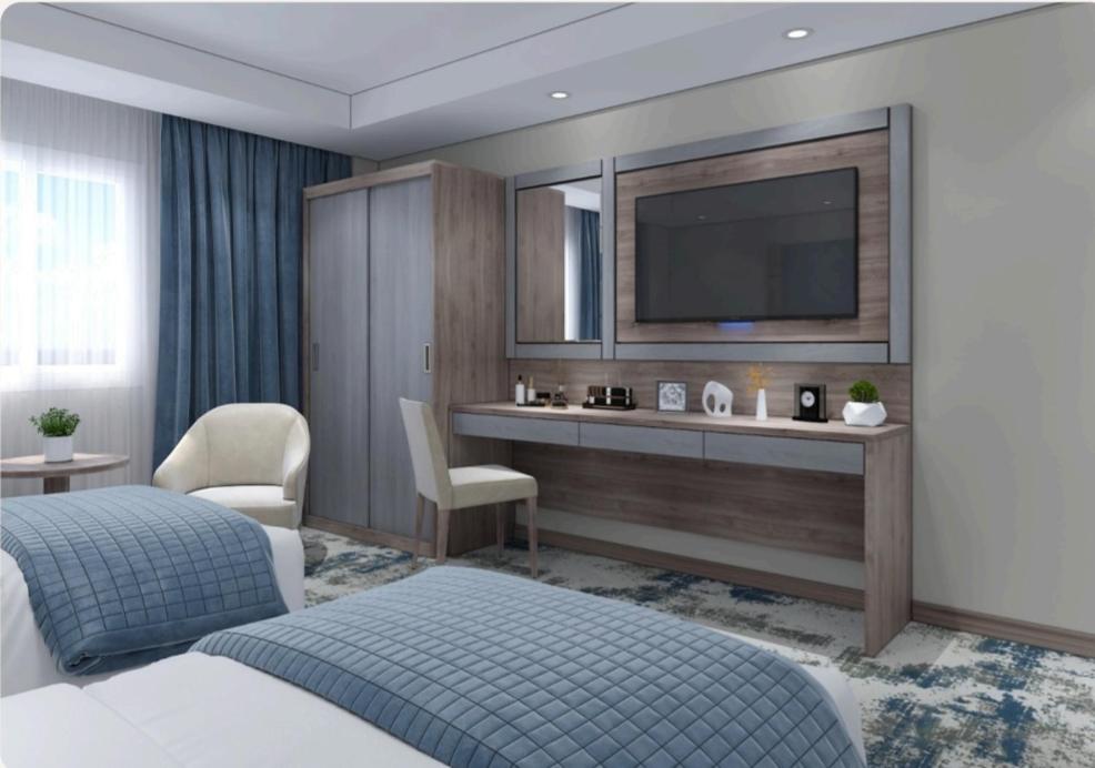 Postel nebo postele na pokoji v ubytování ALHYAT Hotel - فندق الحياة