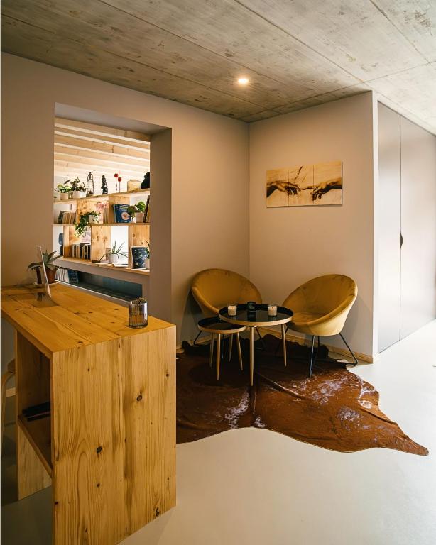 Posezení v ubytování Locanda del Viandante by Heima