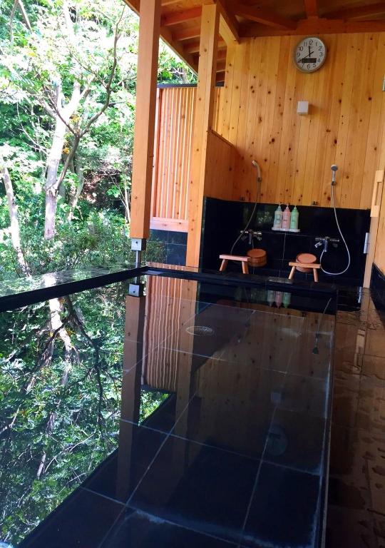 Balkón nebo terasa v ubytování LiVEMAX Resort Atami Forest