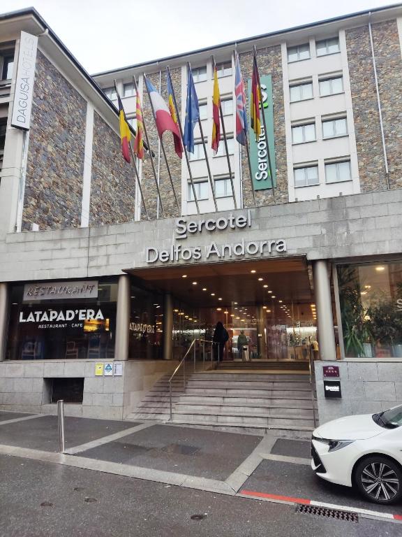 Budova, kde se hotel nachází