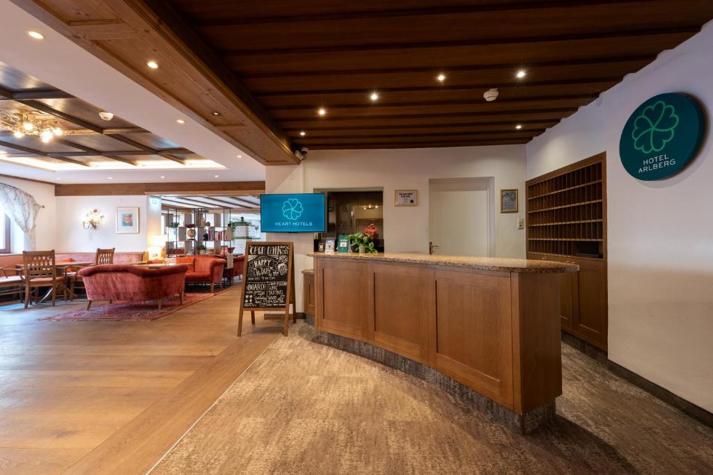 Posezení v ubytování Heart Hotel Arlberg