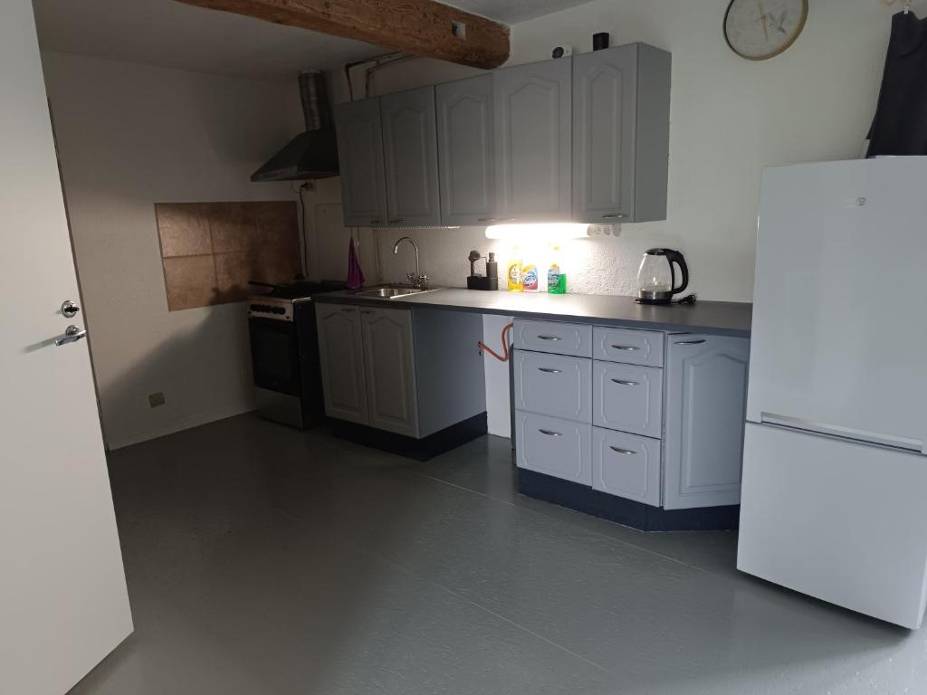 Kuchyň nebo kuchyňský kout v ubytování Mäo Apartment