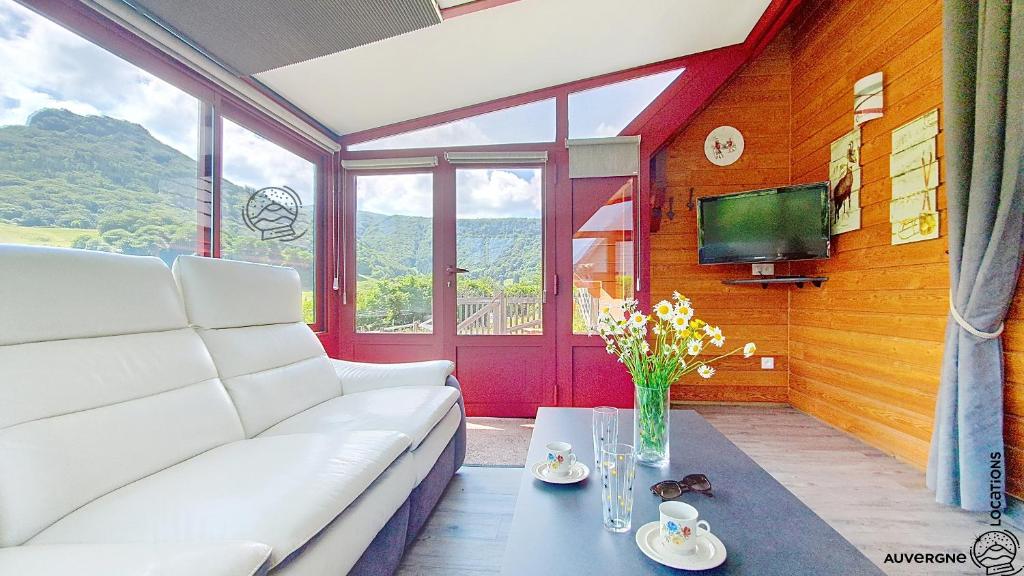 Μια τηλεόραση ή/και κέντρο ψυχαγωγίας στο Chalet Puy Jumel