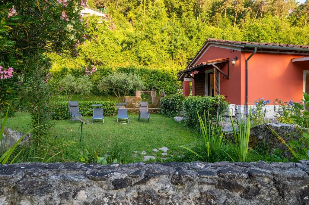 Zahrada ubytování Cottage L'Antico Frantoio