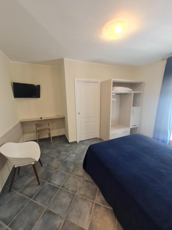 TV a/nebo společenská místnost v ubytování La Piazzetta Affittacamere B&B
