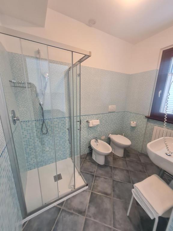 Koupelna v ubytování La Piazzetta Affittacamere B&B