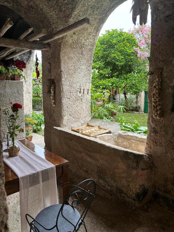 Zahrada ubytování Lucy's guest house Amalfi coast