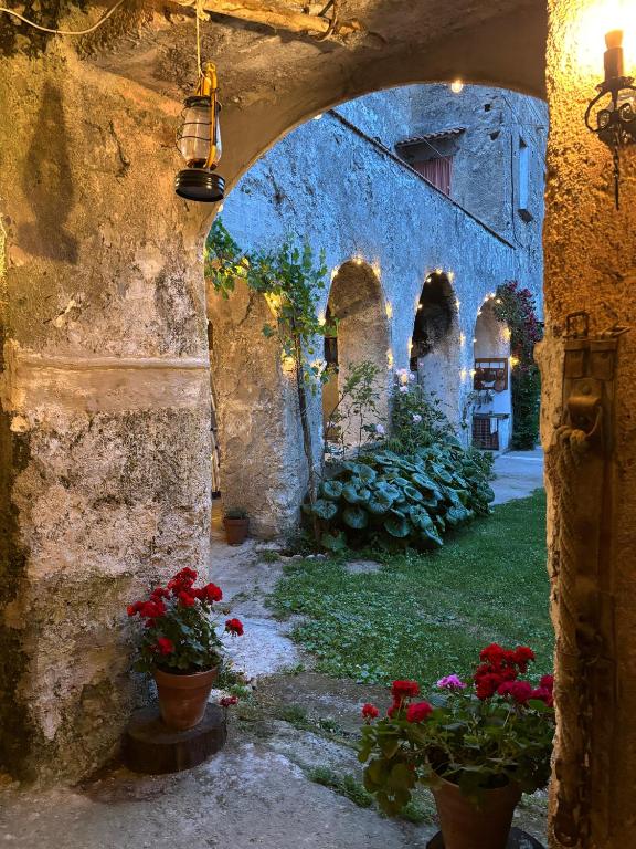 Zahrada ubytování Lucy's guest house Amalfi coast