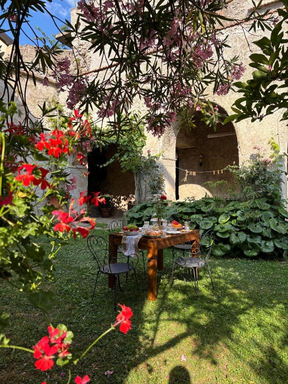 Zahrada ubytování Lucy's guest house Amalfi coast