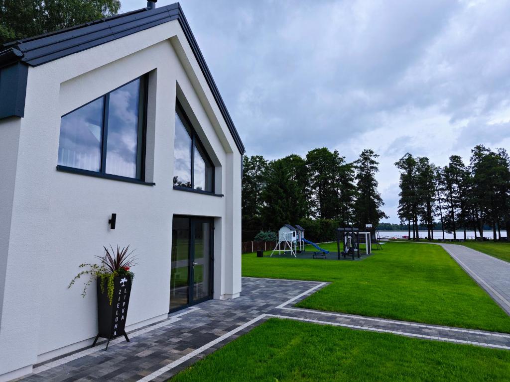 Zahrada ubytování Apartamenty Zielona Lipka