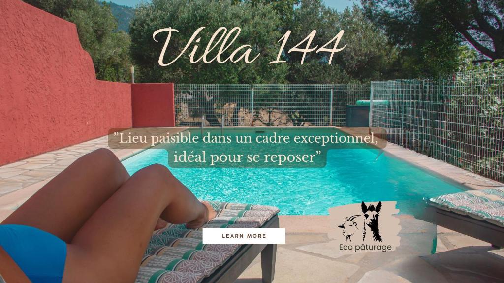Photo de la galerie de l'établissement Villa 144 rez de jardin à la campagne avec piscine, à Le Revest-le-Eaux