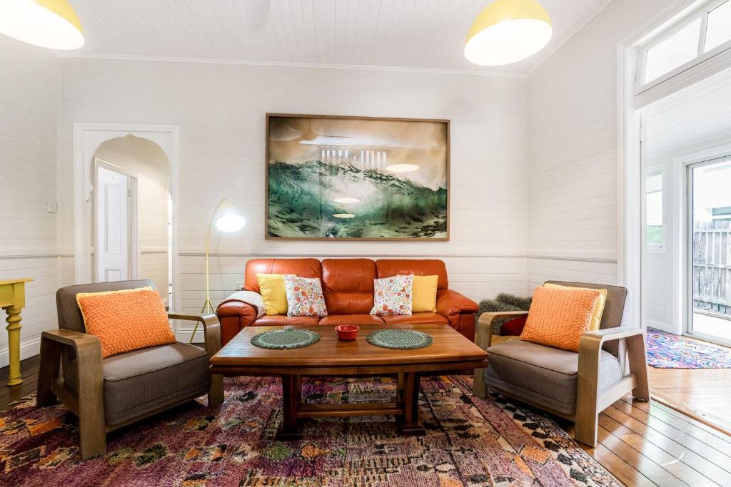 Posezení v ubytování The Shirl