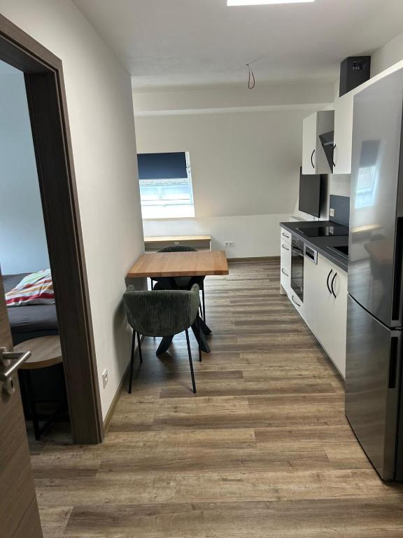 Kuchyň nebo kuchyňský kout v ubytování Haus Padberg