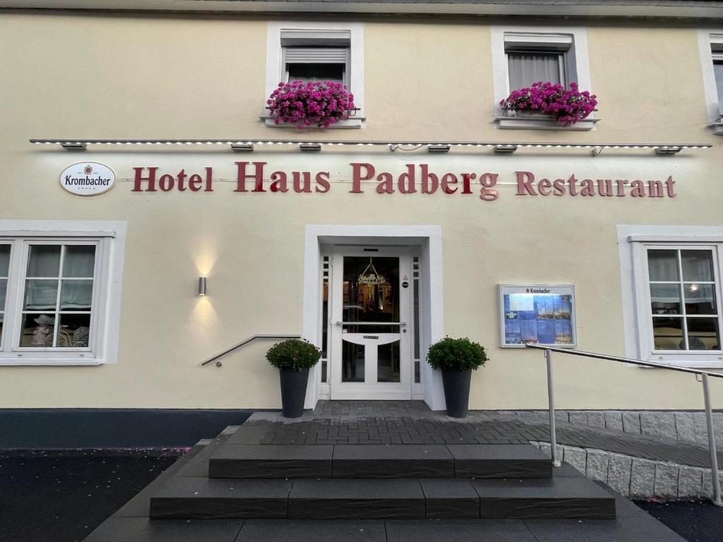 Certifikát, hodnocení, plakát nebo jiný dokument vystavený v ubytování Haus Padberg