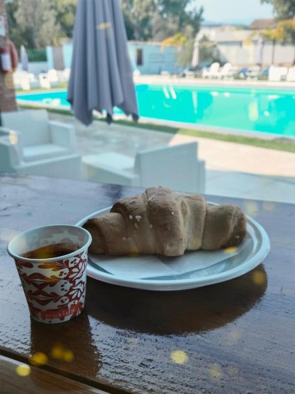 Jídlo v aparthotelu nebo okolí