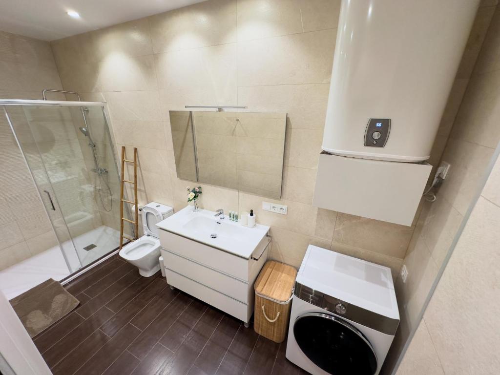 Et badeværelse på A&N Velez Malaga Soho Boutique 1