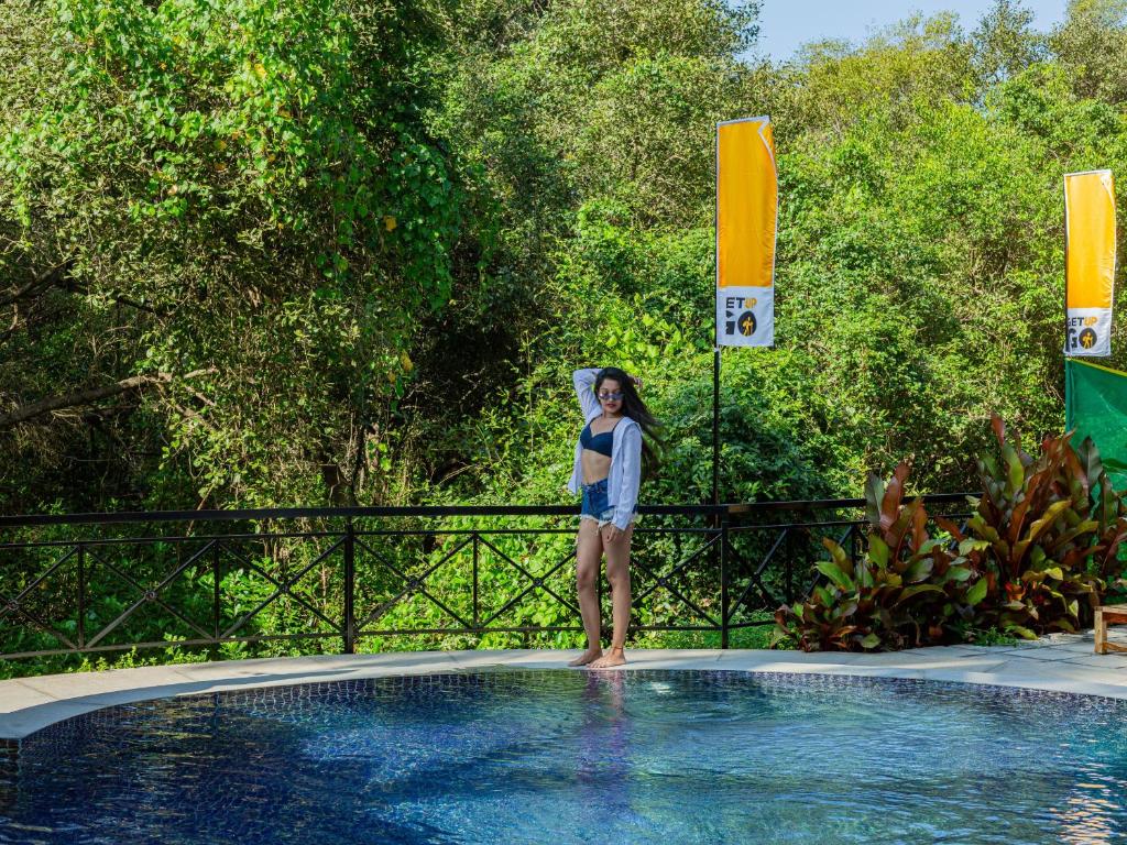 Sundlaugin á The Hosteller Goa, Old Goa eða í nágrenninu