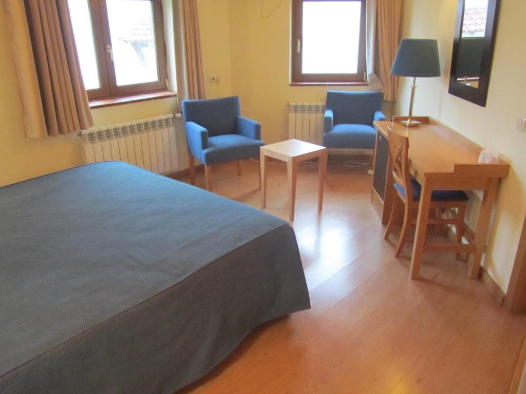 Posezení v ubytování Hotel Galayos