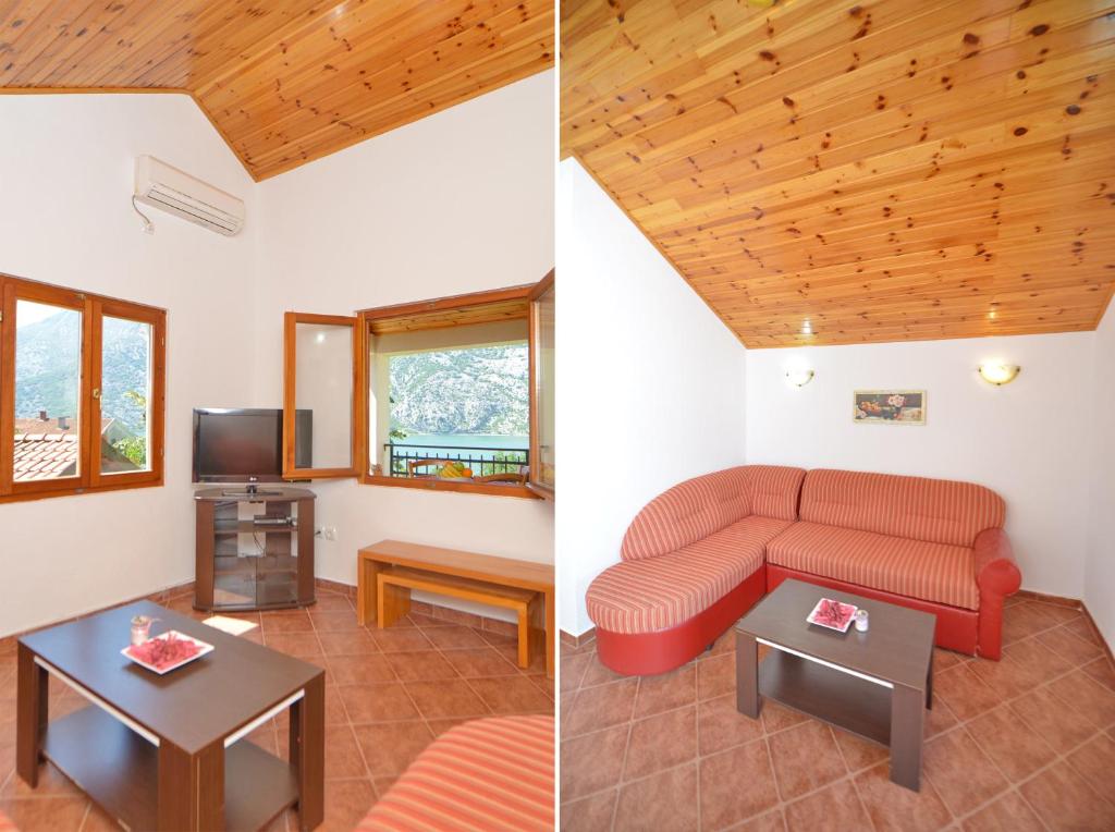 Posezení v ubytování Apartments Risan