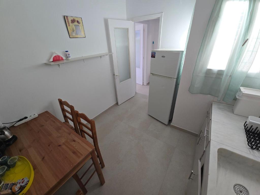 Kuchyň nebo kuchyňský kout v ubytování Oasis