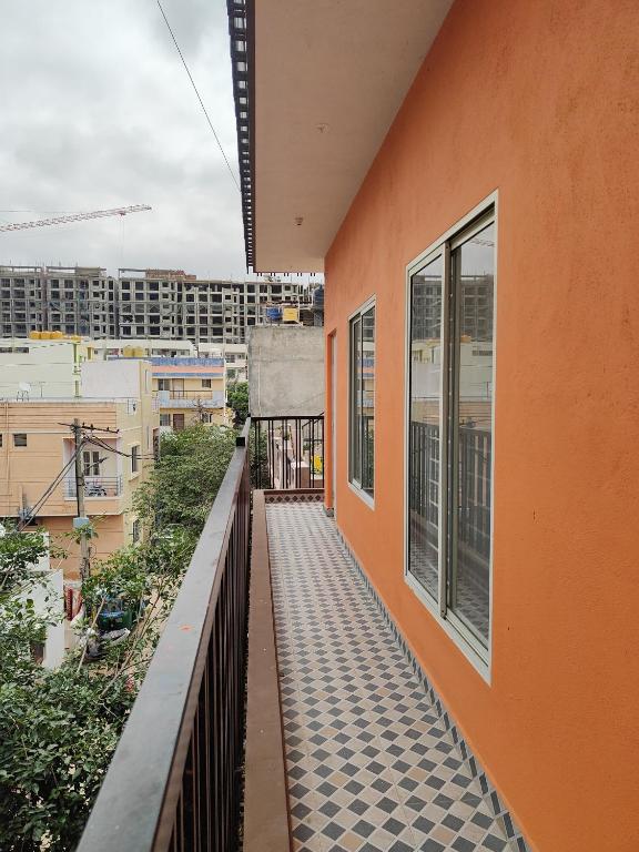 Balkón nebo terasa v ubytování Samuels Comfort Homes