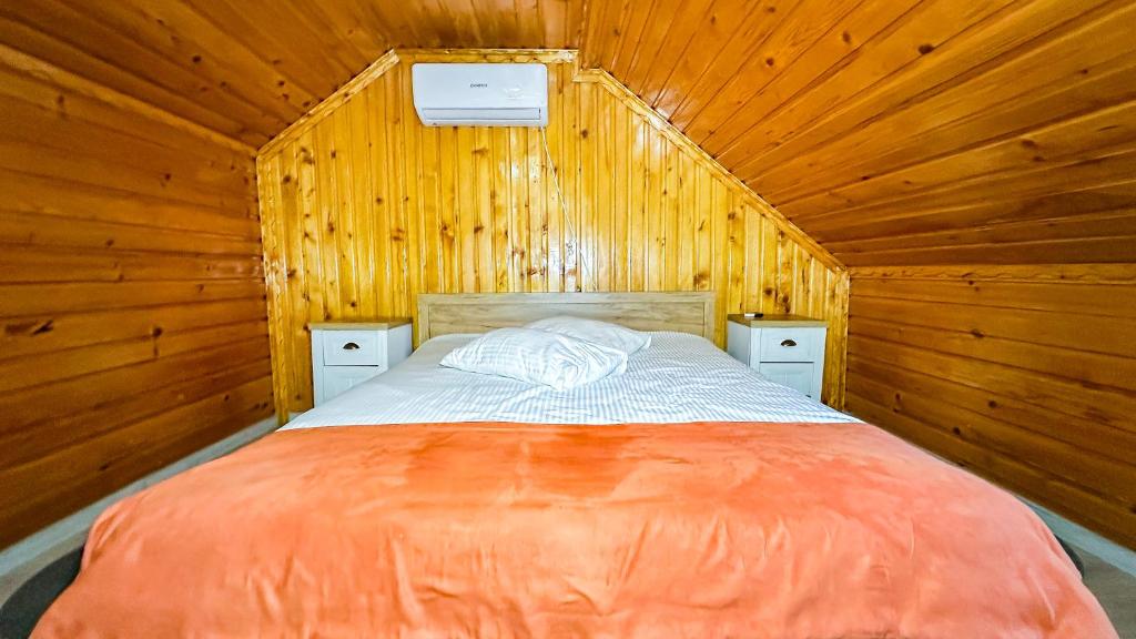 Postel nebo postele na pokoji v ubytování Hotel-Restaurant Milenium