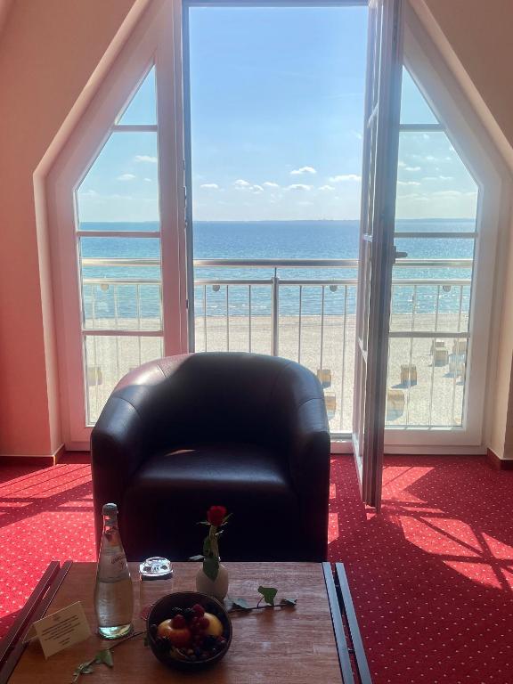 Nespecifikovaný výhled na moře nebo výhled na moře při pohledu z hotelu