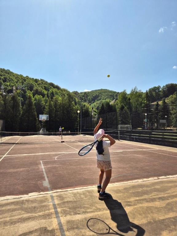 Tenis a/nebo squash v ubytování Hotel Junior nebo okolí