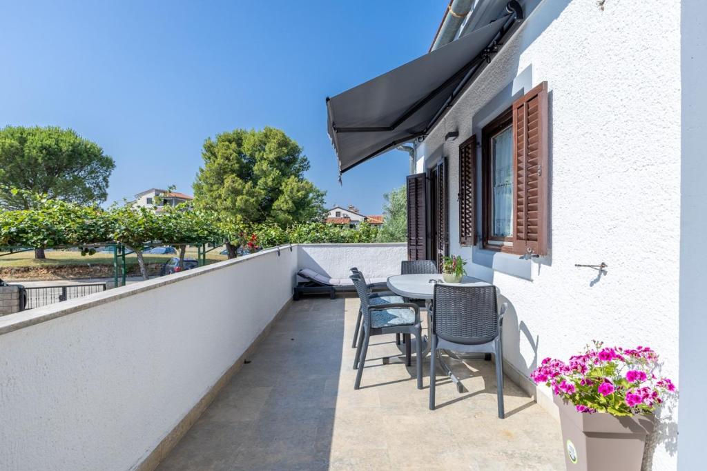 Balkón nebo terasa v ubytování Apartments Dado