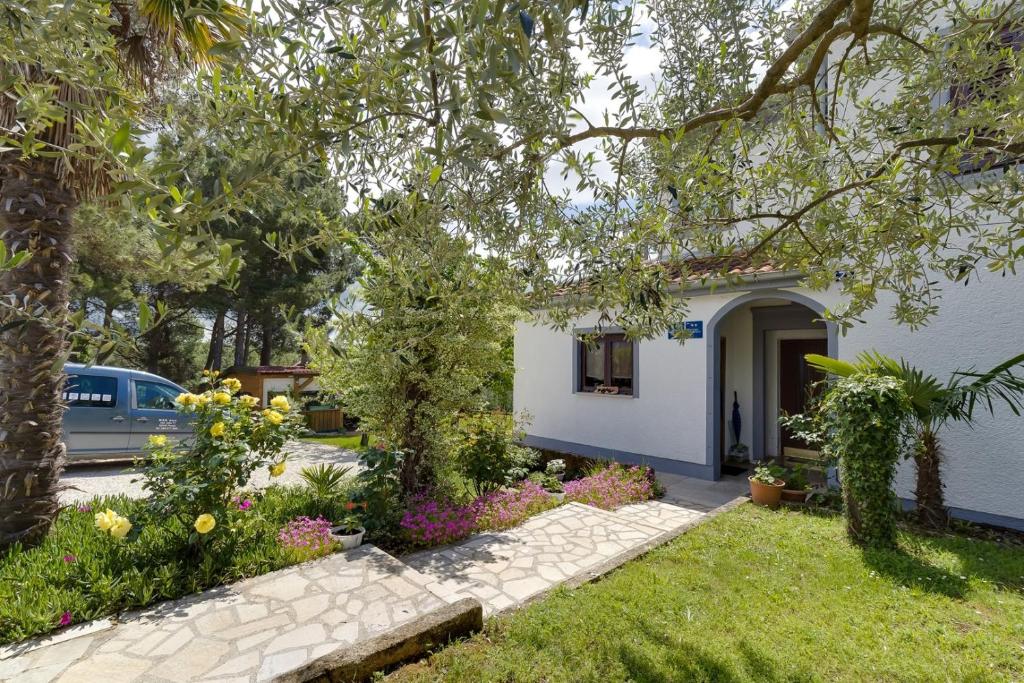 Zahrada ubytování Apartments Dado