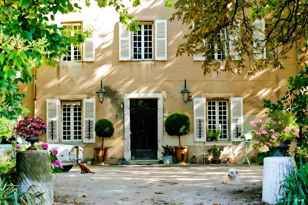 Zahrada ubytování Domaine Le Clos Du Pavillon