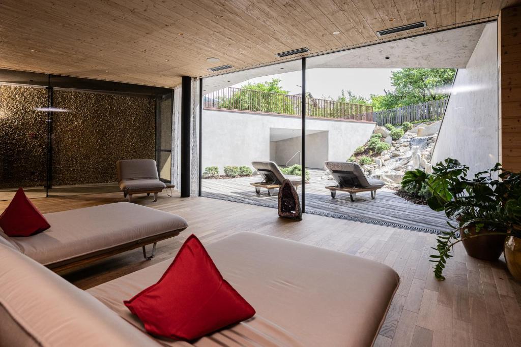 Posezení v ubytování Hotel Anewandter