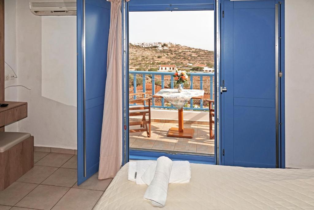 Balkón nebo terasa v ubytování Aeriko Hotel Apartments