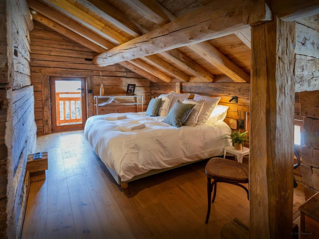 Posteľ alebo postele v izbe v ubytovaní Chalet Sisar - OVO Network