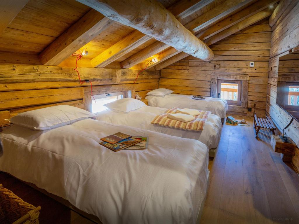 Posteľ alebo postele v izbe v ubytovaní Chalet Sisar - OVO Network