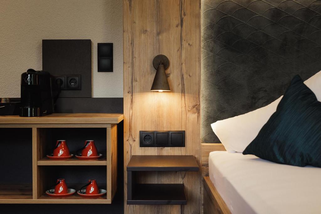 Posteľ alebo postele v izbe v ubytovaní Hotel Kohlerhof