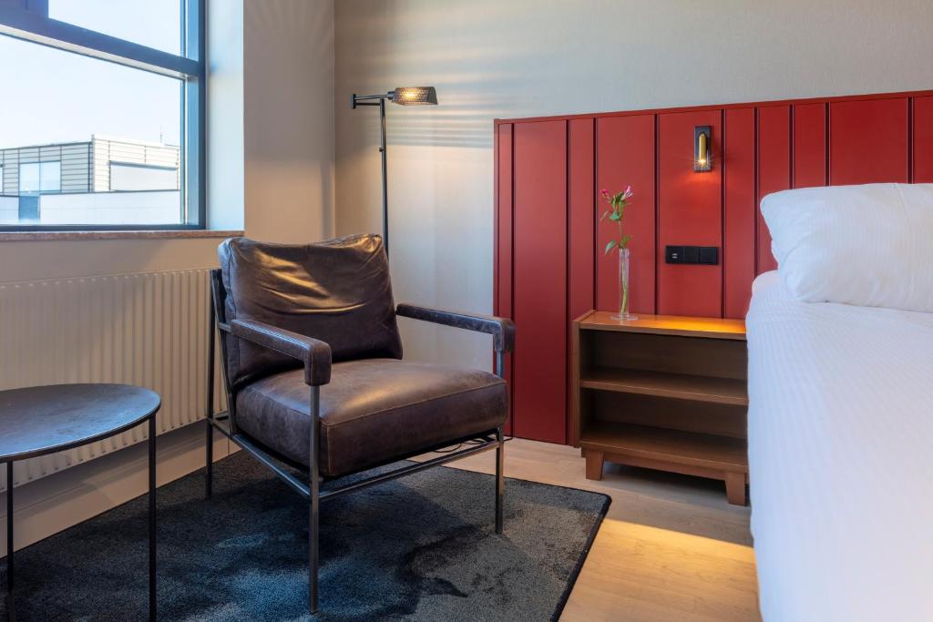 Postel nebo postele na pokoji v ubytování Home Hotel Carlscrona