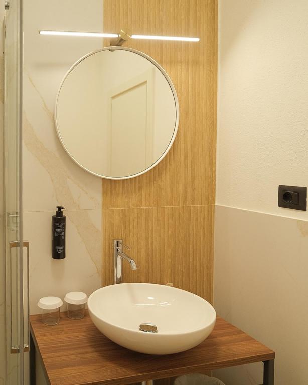 Koupelna v ubytování Aria Life Hotel