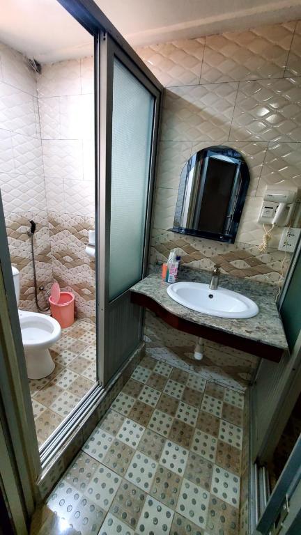 Koupelna v ubytování Chello Suites