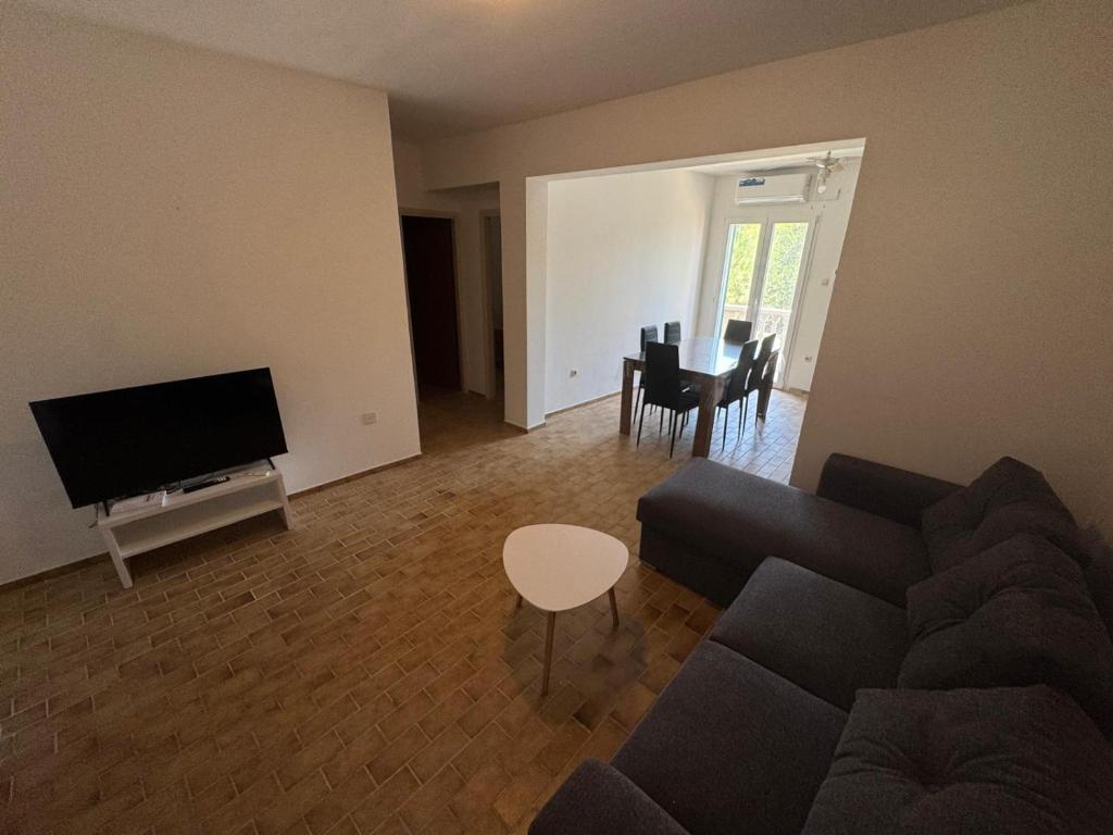 TV a/nebo společenská místnost v ubytování Apartments Prosika
