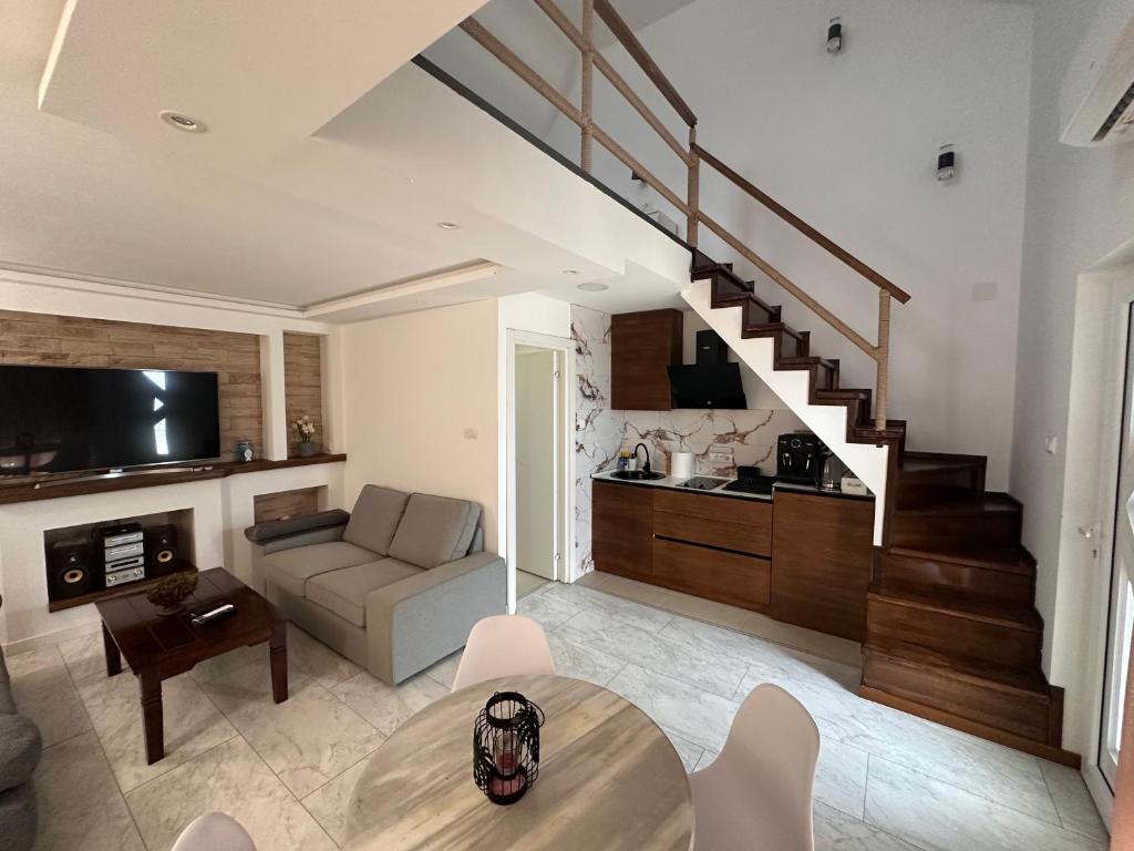 Posezení v ubytování Villa Popovic - apartments Fruska gora