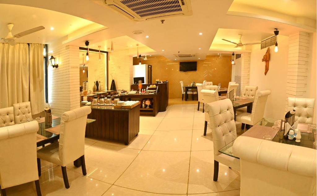 Posezení v ubytování Hotel Amrta
