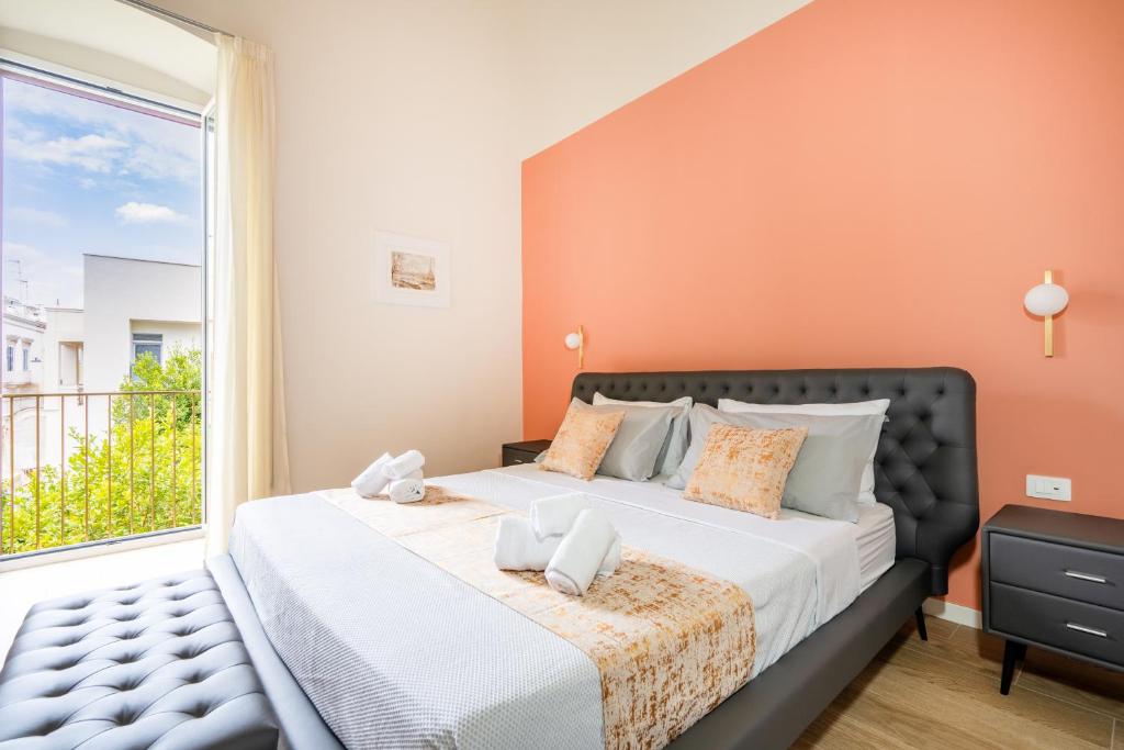 Postel nebo postele na pokoji v ubytování Anna CENTRAL Suites & Apartments