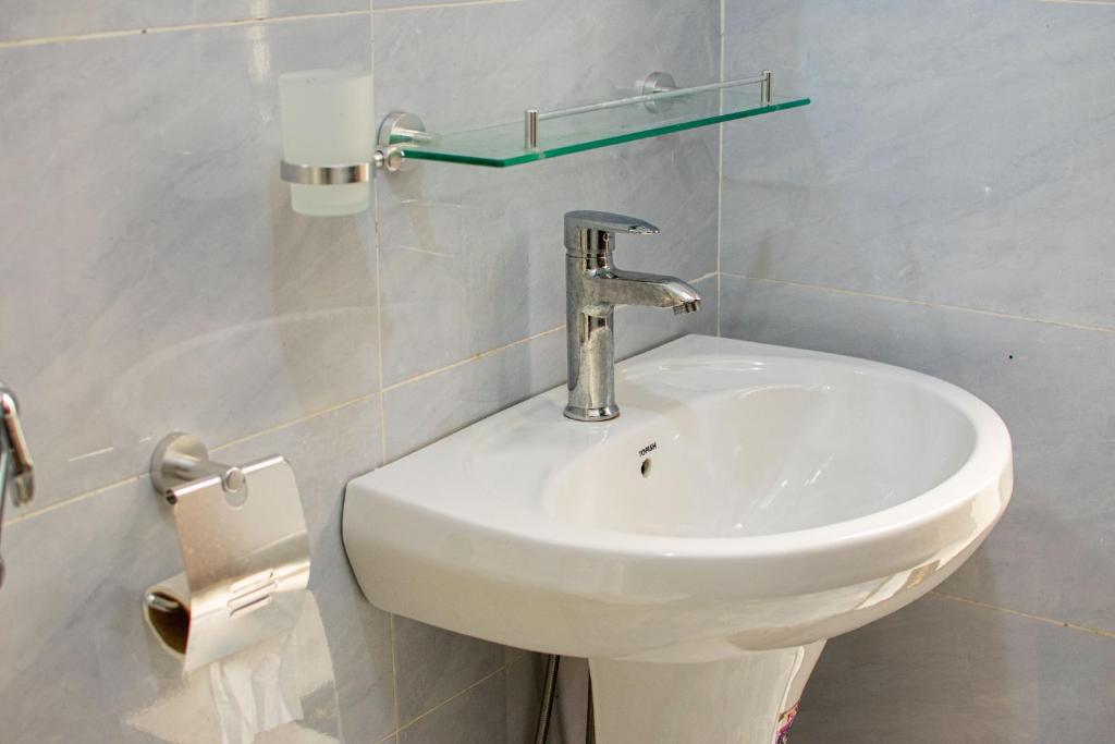 Koupelna v ubytování Appartement meublé Nsam
