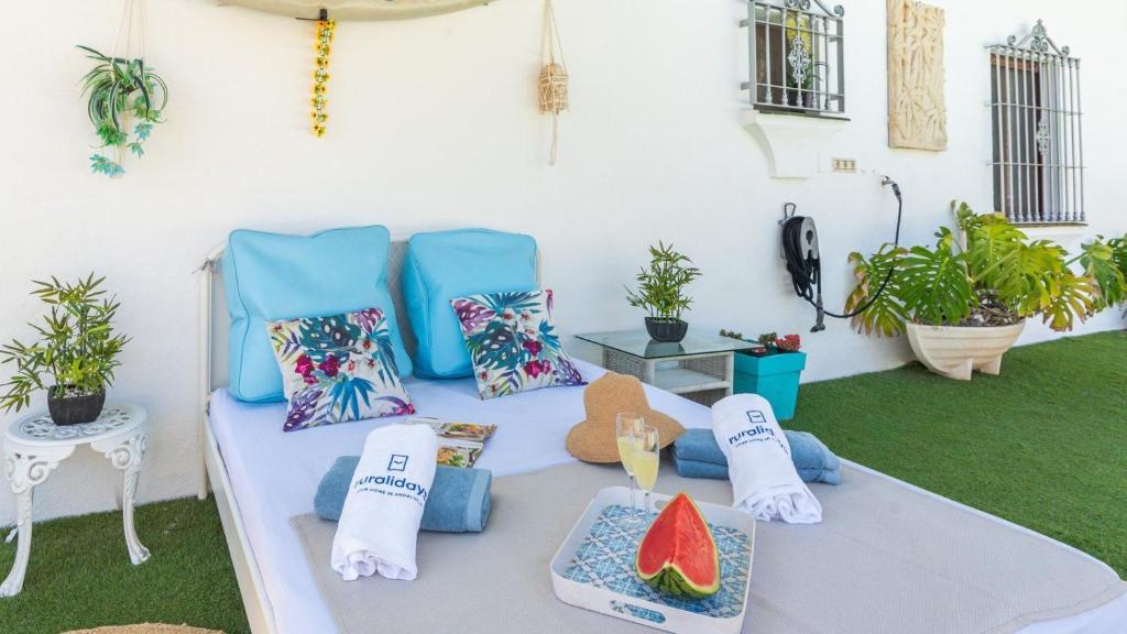 Posedenie v ubytovaní Villa Omairi Torrox by Ruralidays