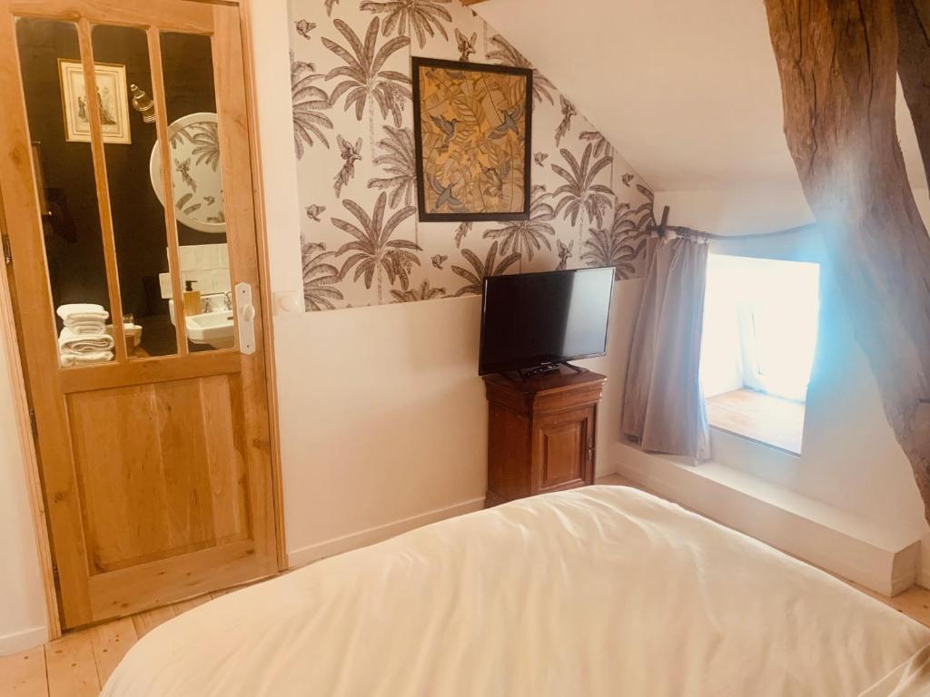 Le domaine aux herbes folles - Habitación Doble Con Baño Privado