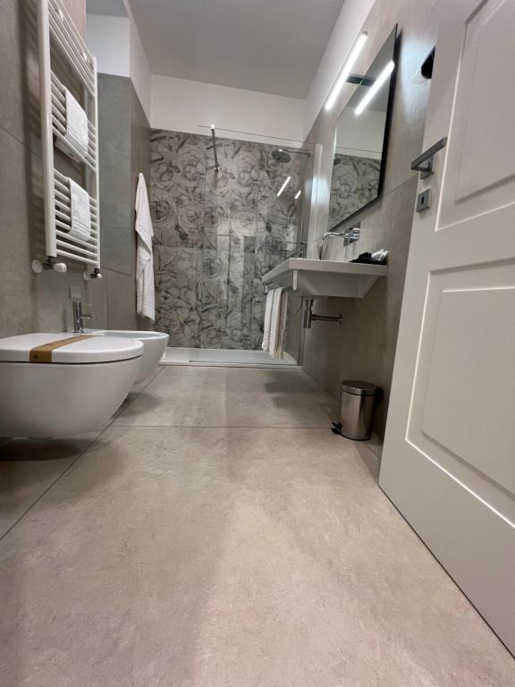 Koupelna v ubytování Annunziatella Suite & Rooms