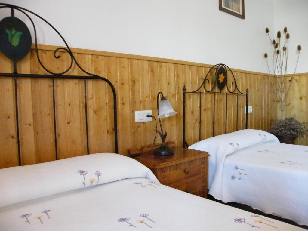 Postel nebo postele na pokoji v ubytování Can Selleretas